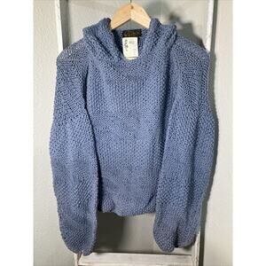 NWT Vintage Rico Knitted Pullover Hoodie Size 1 Made In‎ Thailand 100% Cotton